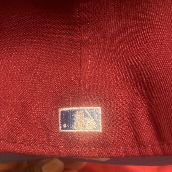 Mens New Era New York Yankees Big Apple Fitted Baseball Cap in sz 8 World Series - Picture 3 of 8